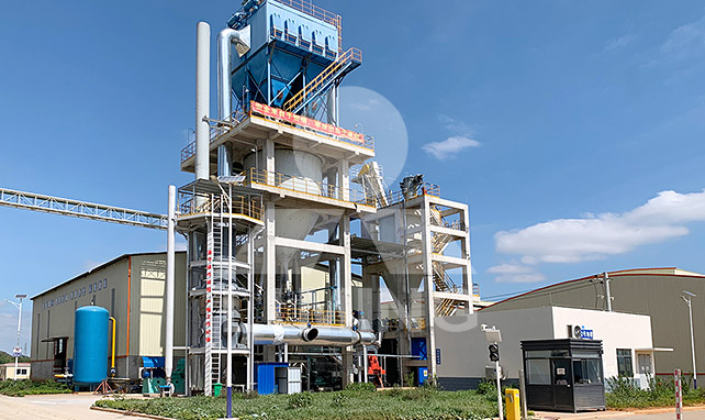 Proyecto de preparación de carbón pulverizado para hornos de cal
