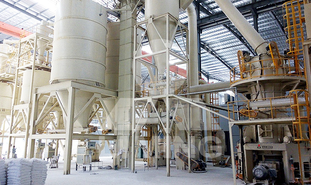 Línea de producción de carbonato cálcico (800 mallas) a partir de calcita