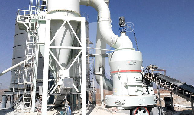 Sitio de producción de polvo de piedra caliza 270 mallas